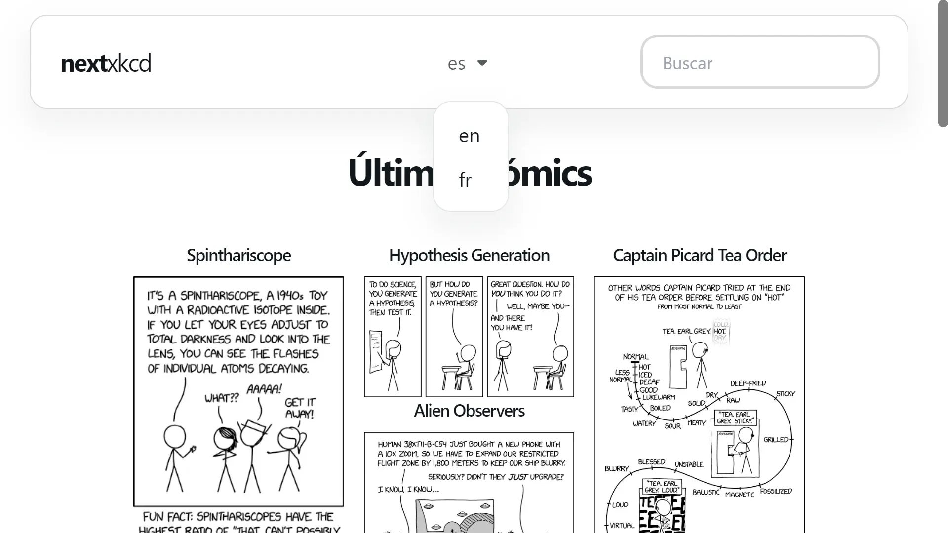 Image of project XKCD